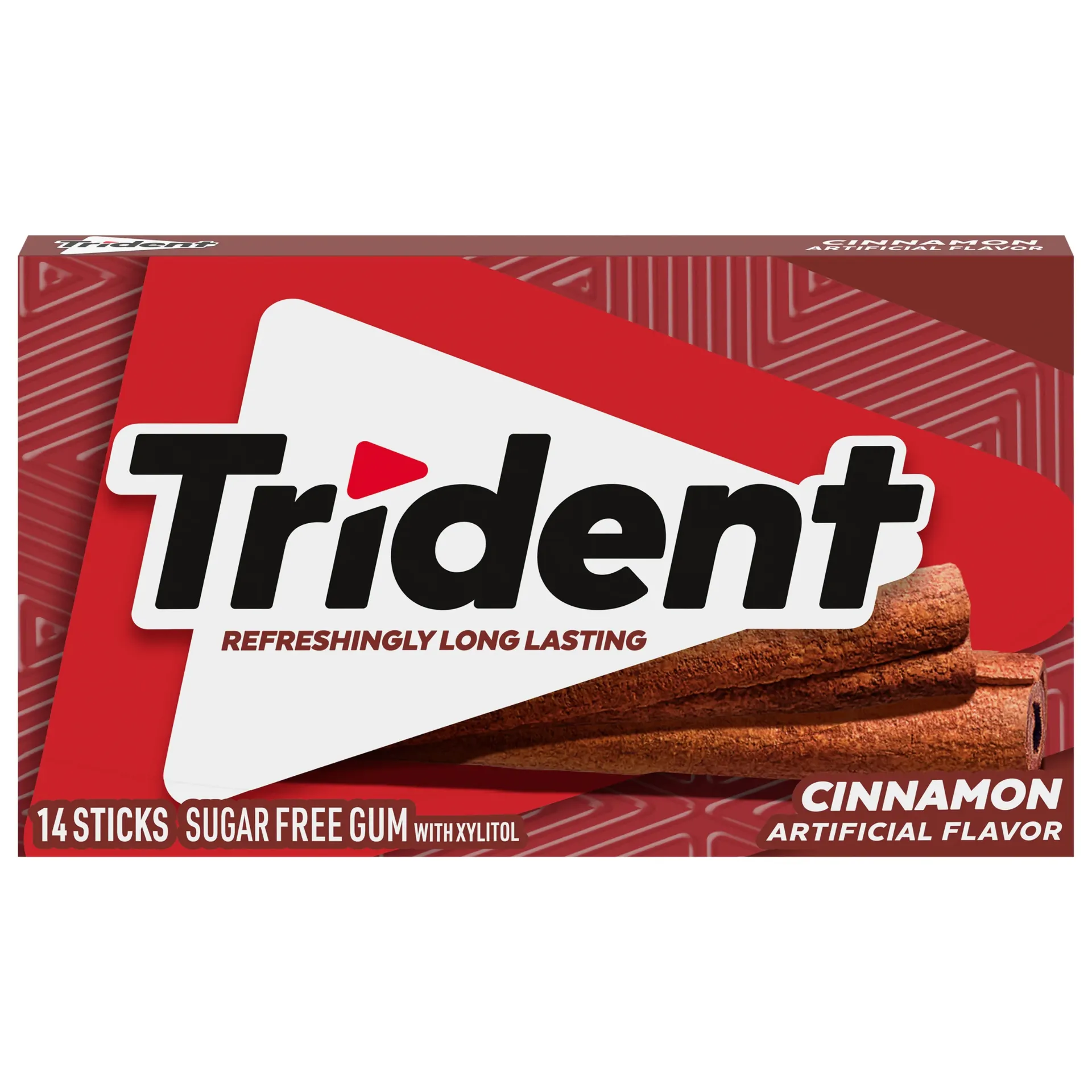 TRIDENT CINNAMON FLAVOR SUGAR FREE 14STICKS