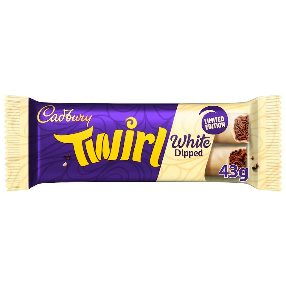 CADBURY TWIRL WHITE 43G