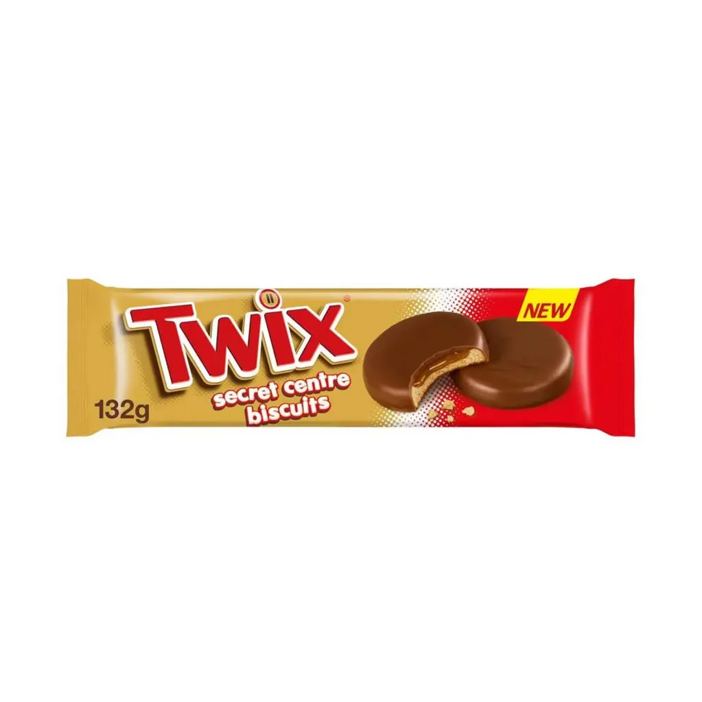 TWIX SECRET CENTRE BISCUITS 132G