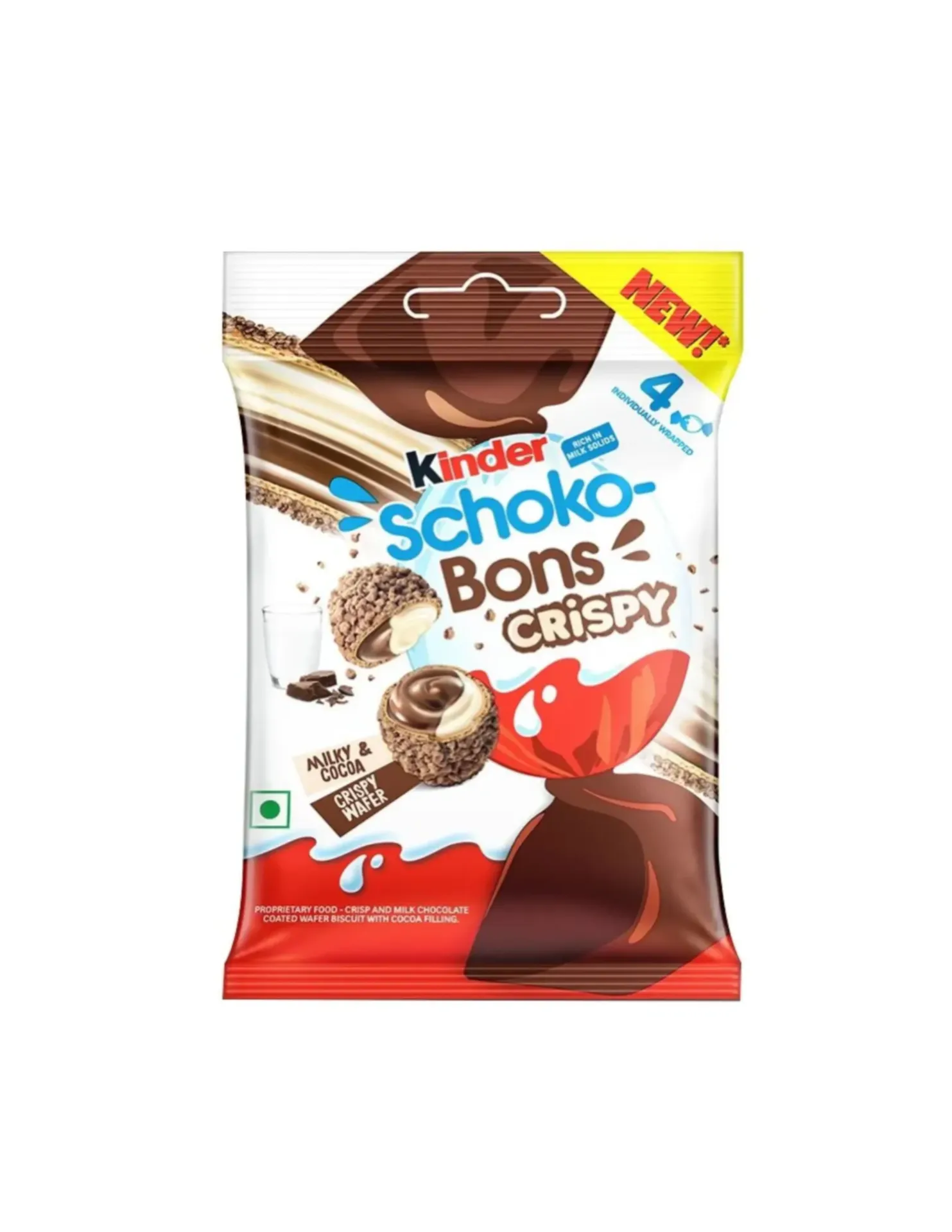 KINDER SCHOKOBONS CRISPY 22.4G