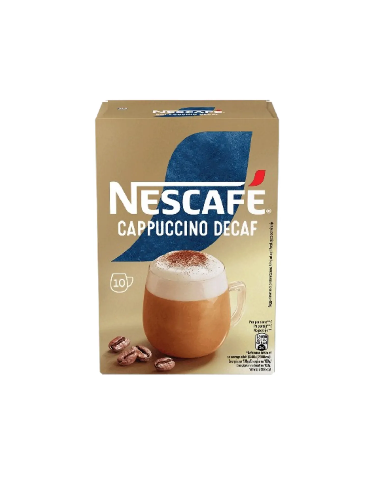 [8445291746107] NESCAFE CAPPUCCINO DECAF UNSWEETENED 7STICK