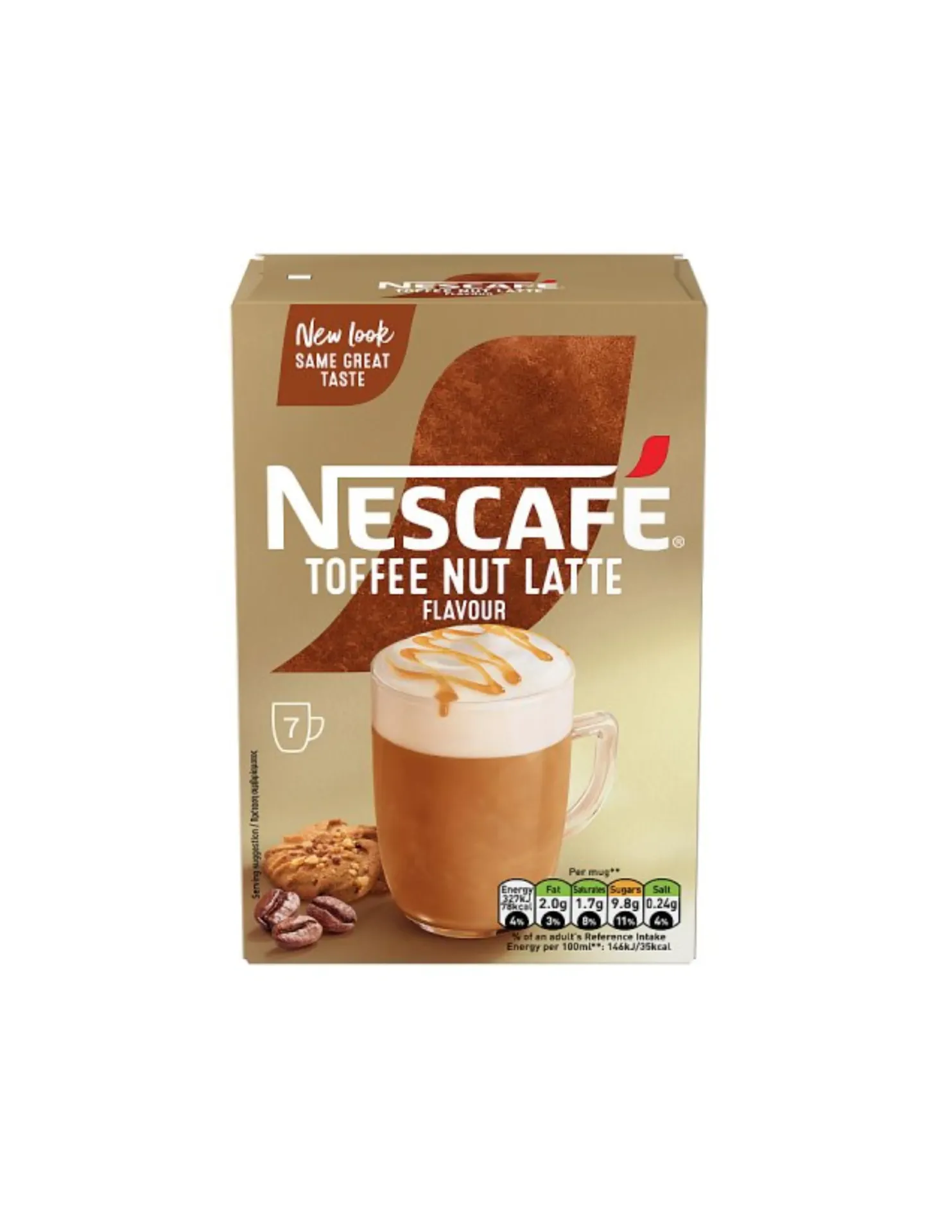 [8445291746855] NESCAFE TOFFEE NUT LATTE 7STICK