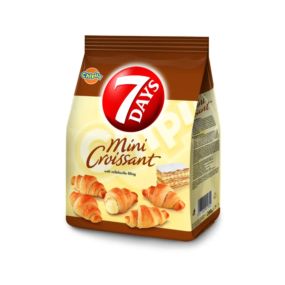 7DAYS CROISSANT MINI MILLE FEUILLE 60G