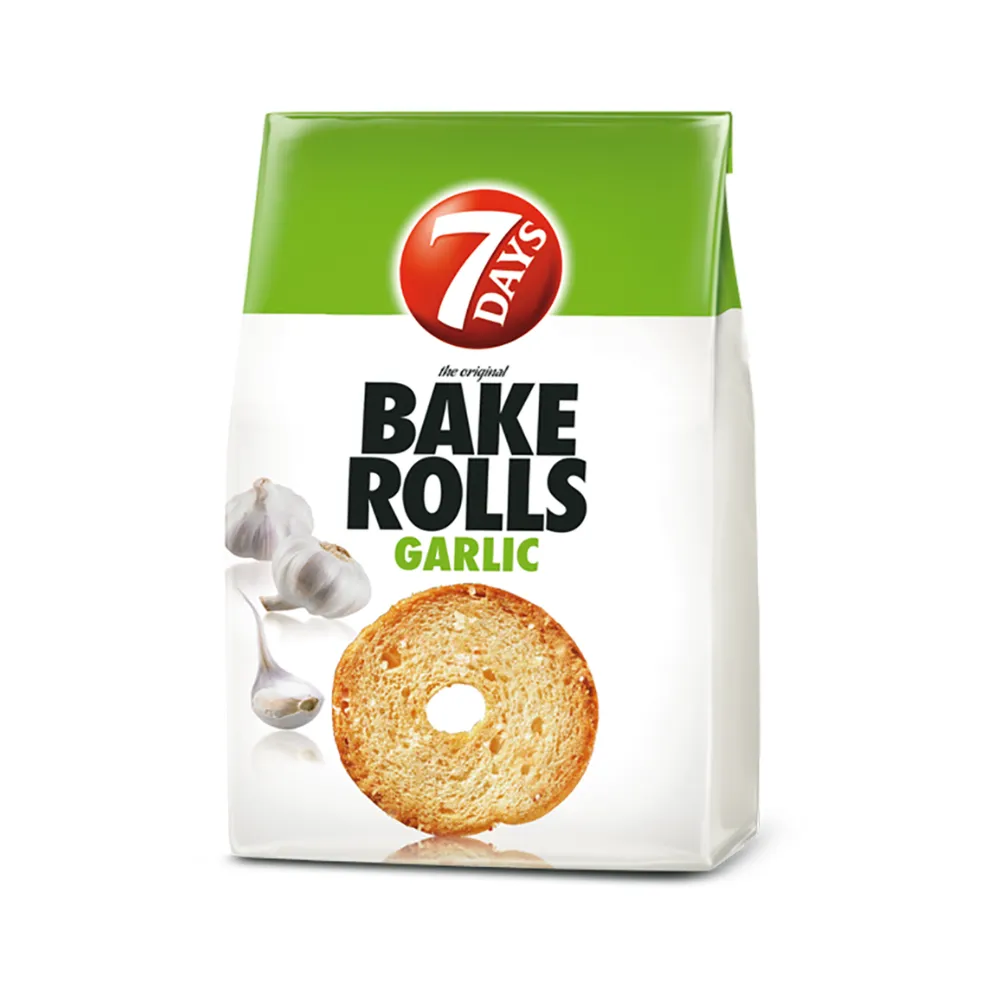 [7622202317132/7622202020902] 7DAYS BAKE ROLLS CHEESE GARLIC 150G