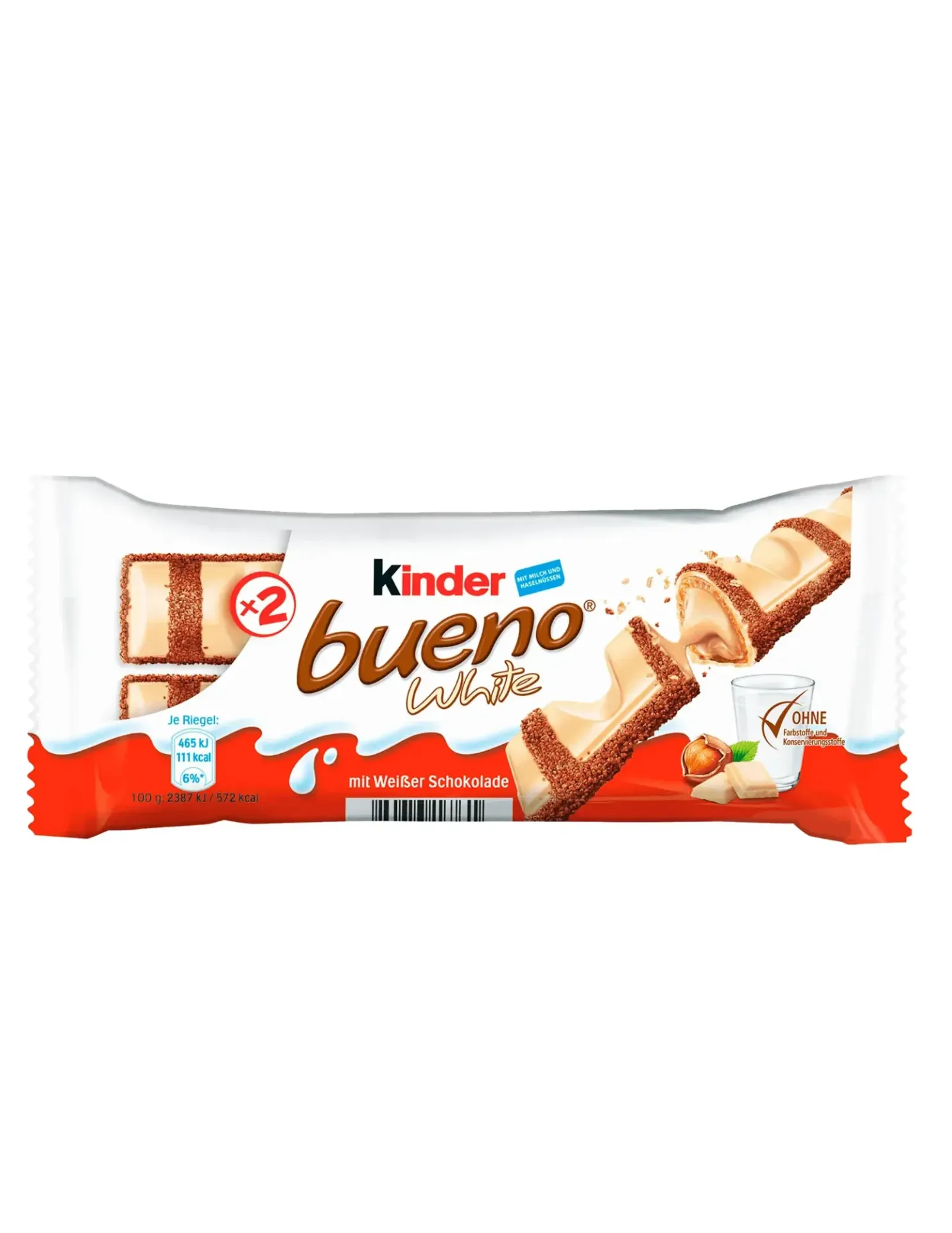 KINDER BUENO WHITE 39G PCK