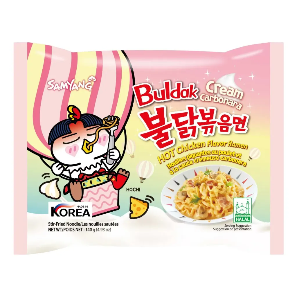 BULDAK SAMYANG CREAMY CARBONARA 140G