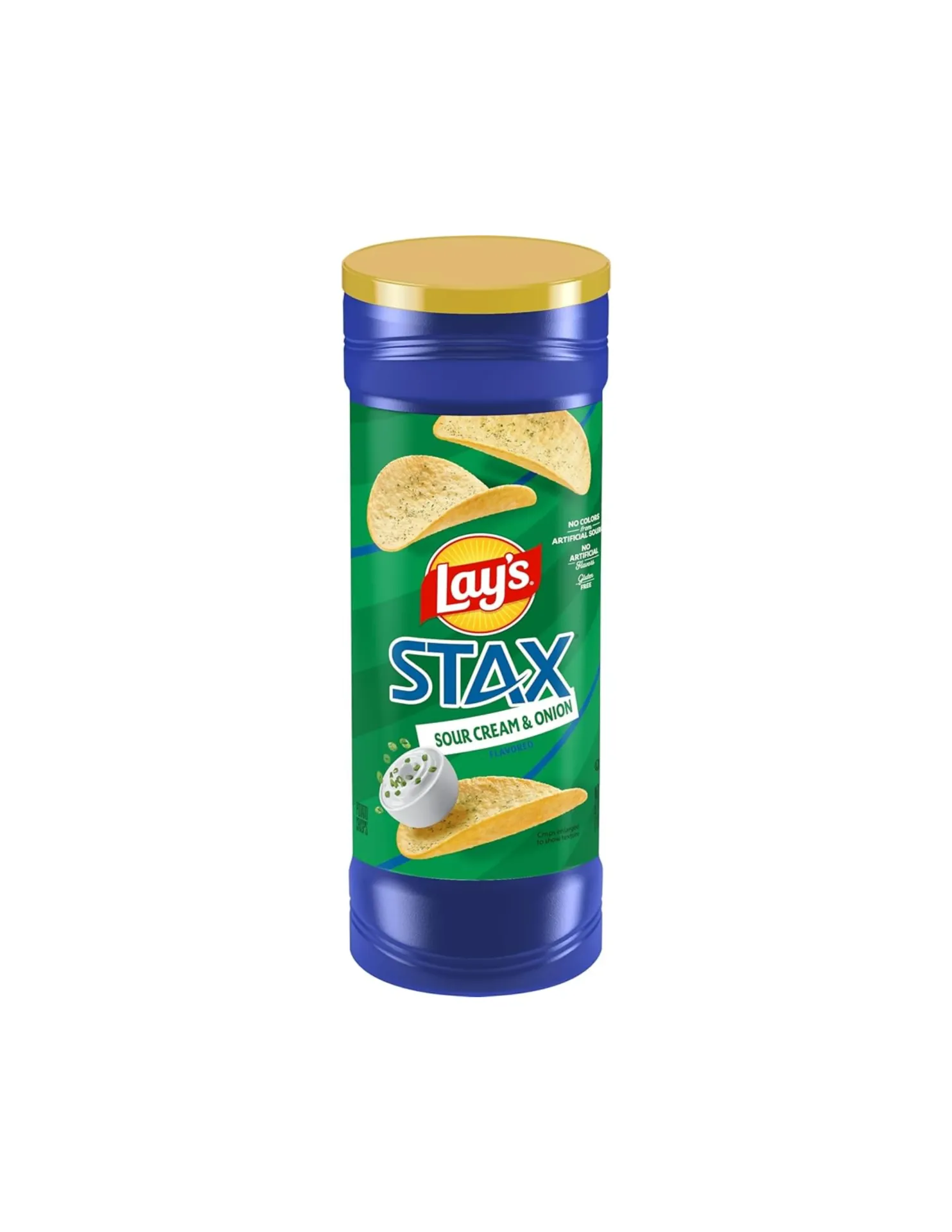 [050943-01 / 028400055154] LAYS STAX SOUR CREAM ONION 155.9G