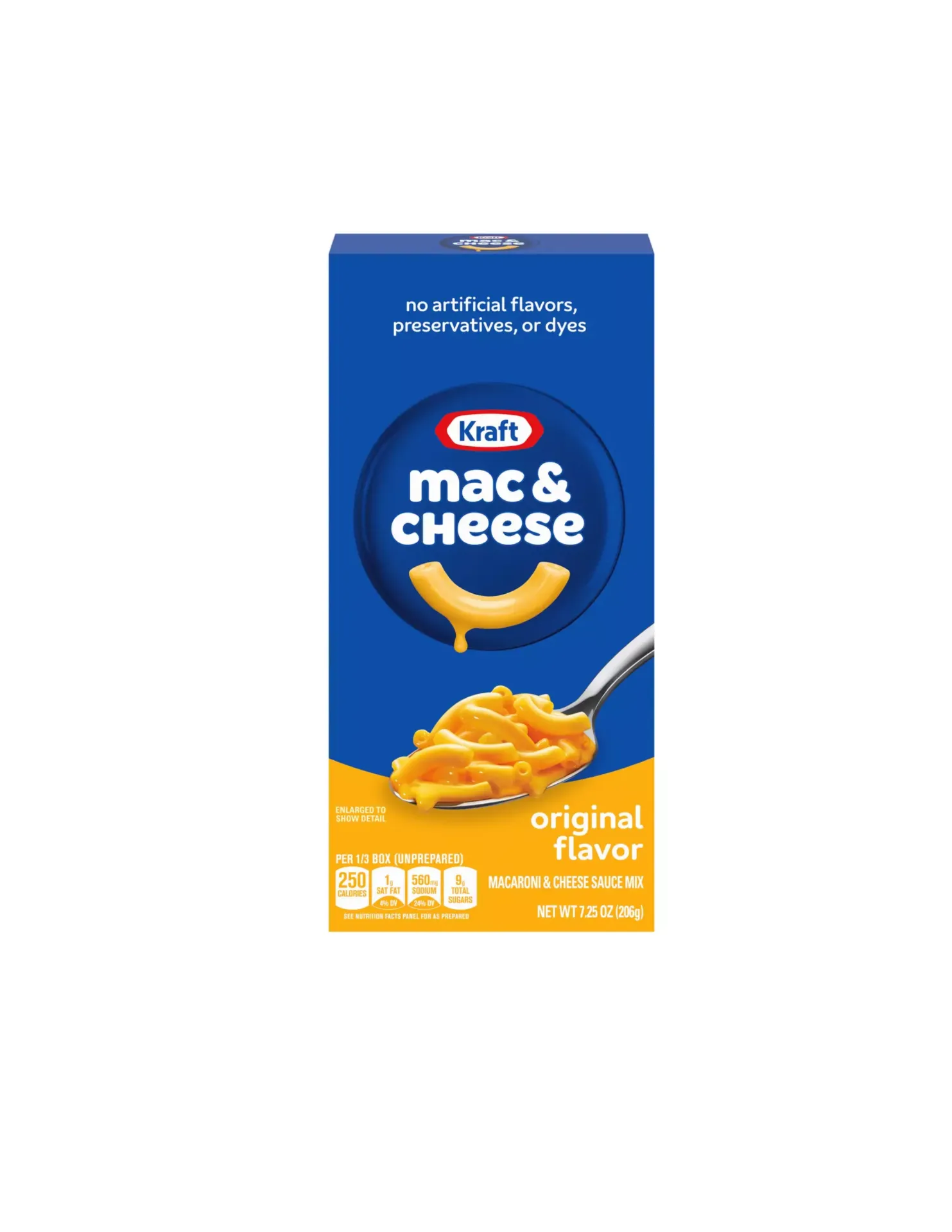 KRAFT MAC & CHEESE ORIGINAL 206G