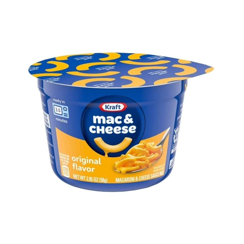 KRAFT MAC & CHEESE ORIGINAL CUP 58G