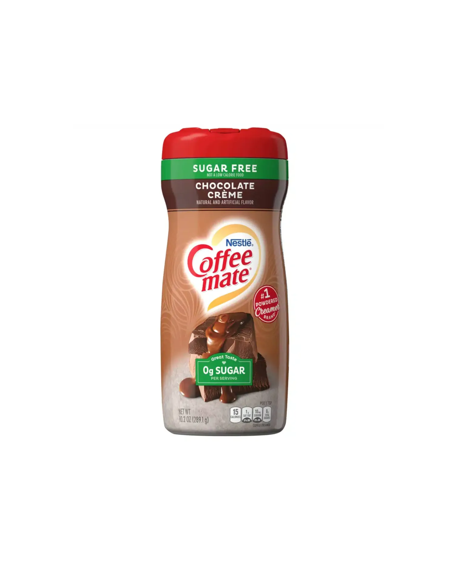 COFFEE MATE ZERO SUGAR CHOCOLATE CREME 289.1G