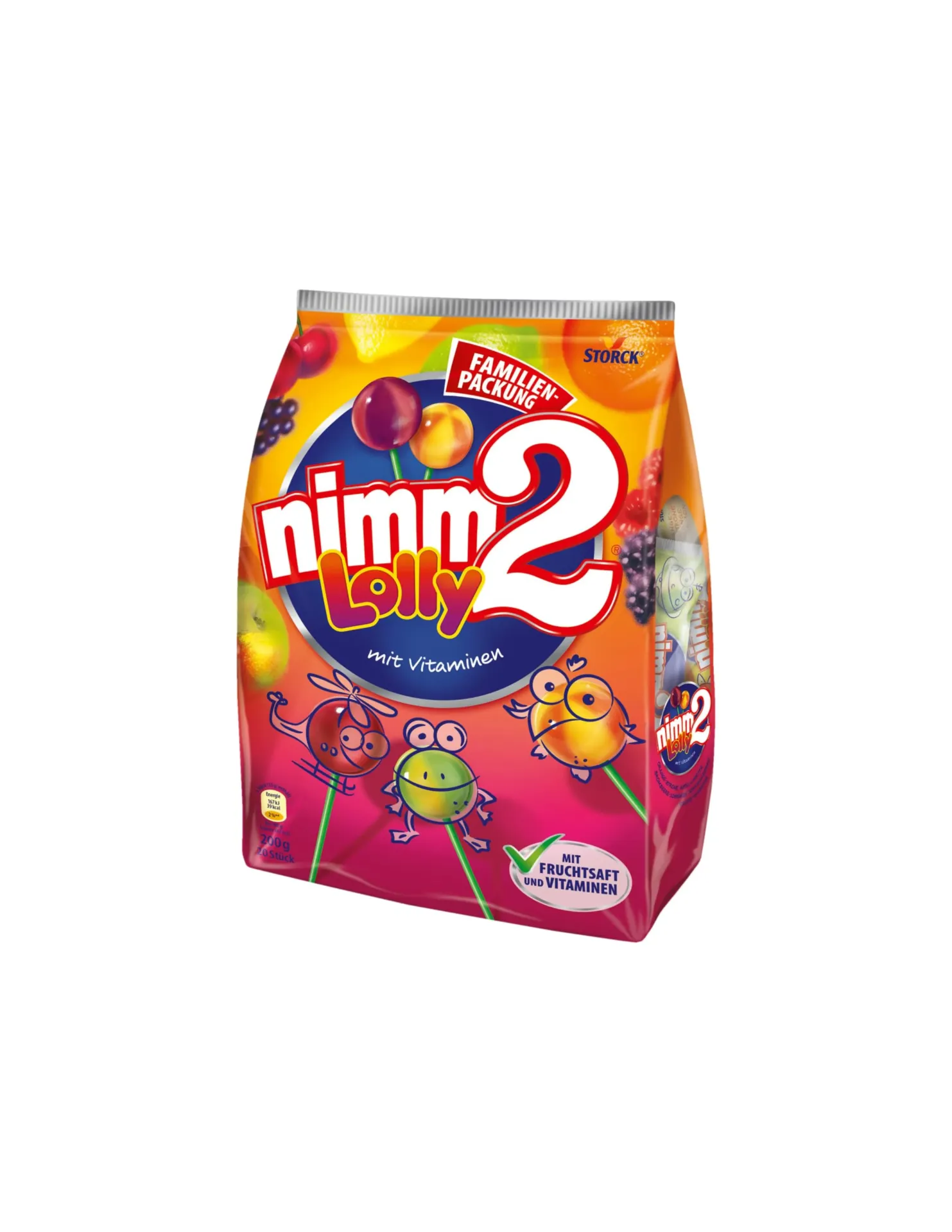 [4014400420470 / 4014400930054] NIMM2 LOLLY MIT VITAMINEN 120G
