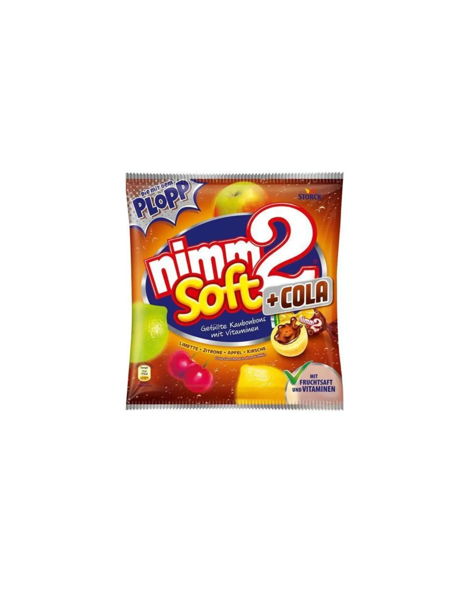NIMM2 SOFT FILLED CANDY WITH VITAMINS COLA 195G