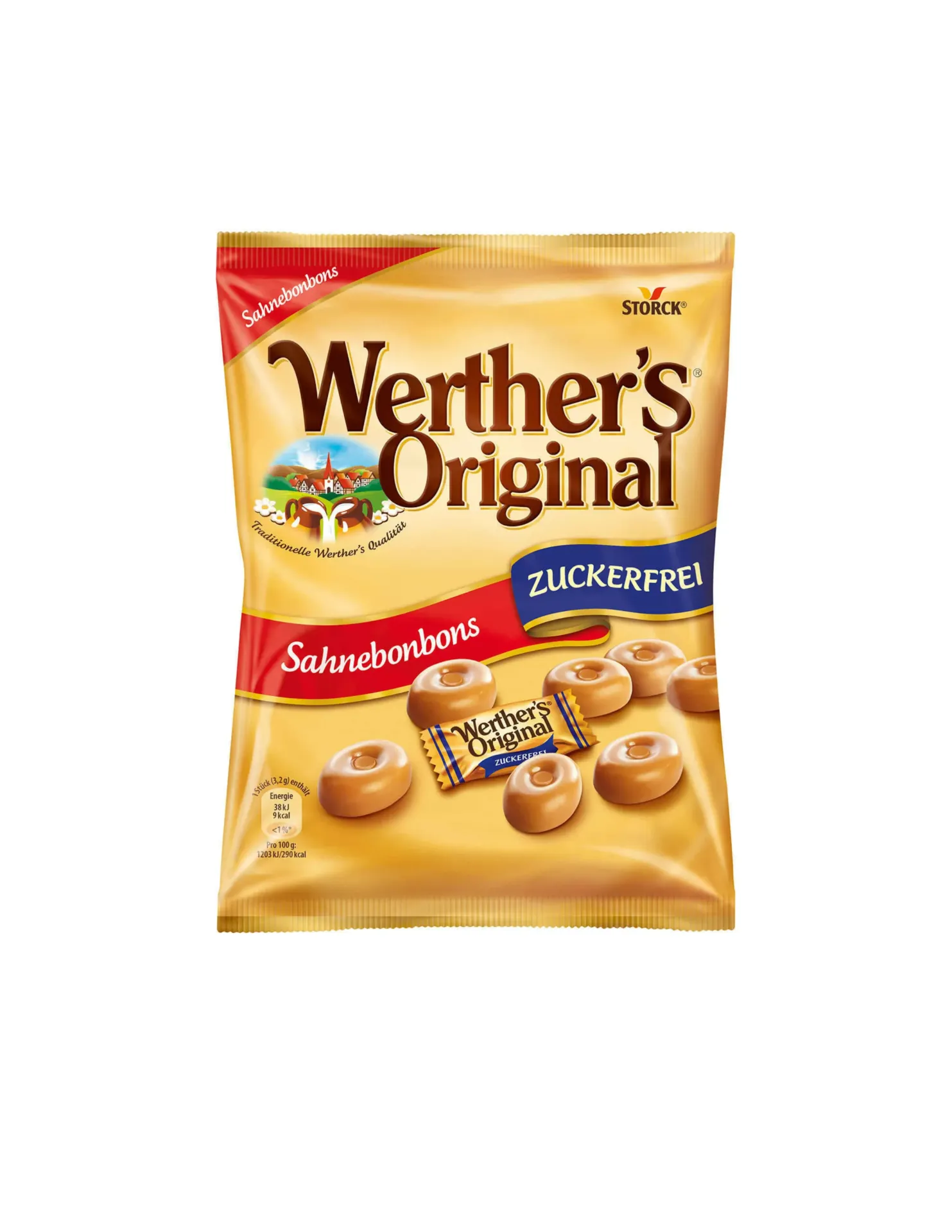 WERTHERS ORIGINAL ZUCKERFREI 70G
