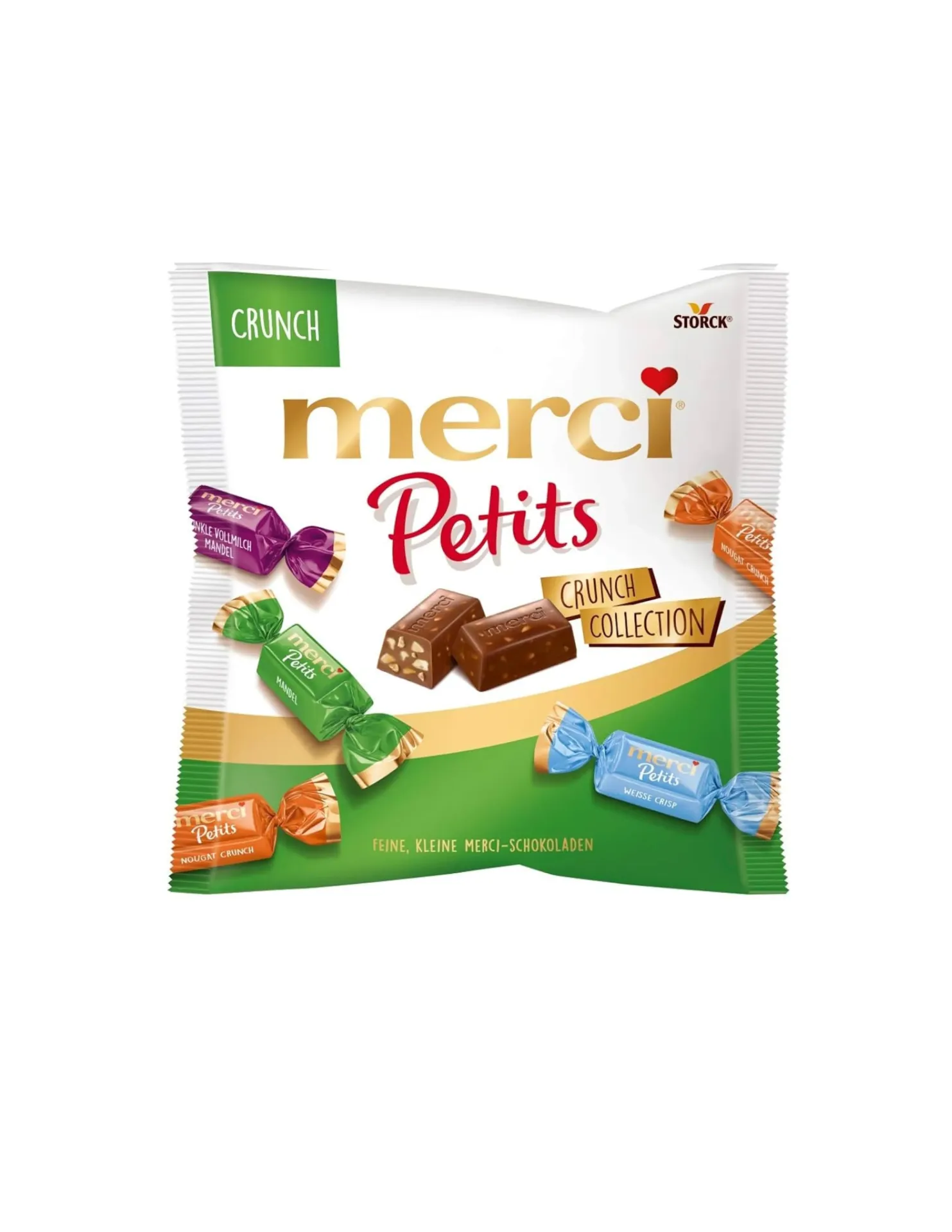[4014400927375] MERCI PETITS CRUNCH COLLECTION 125G