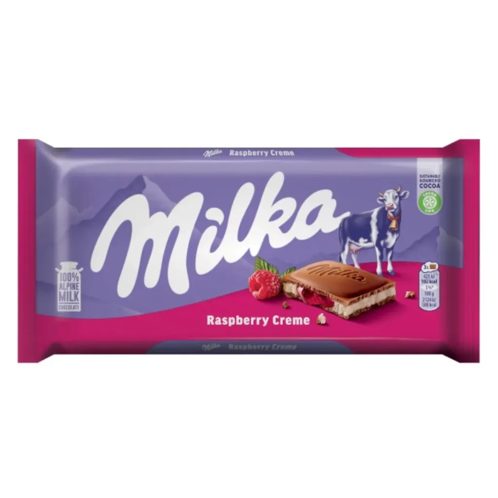 MILKA RASPBERRY 100G