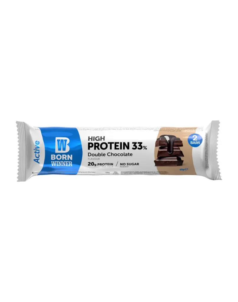 BW ACTIVE PROTEIN BAR DOUBLE CHOCOLATE 60G