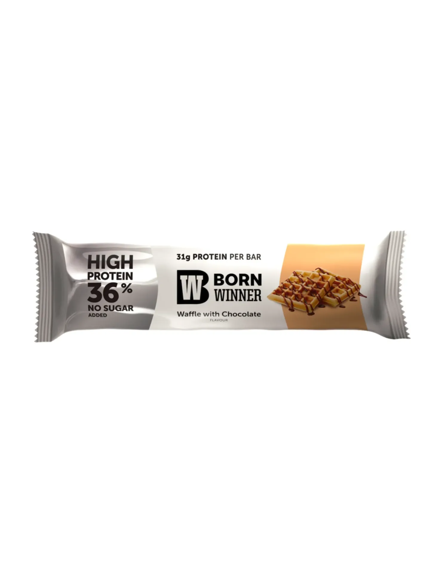 BW MEGA PROTEIN BAR WAFFLE W CHOCOLATE 85G