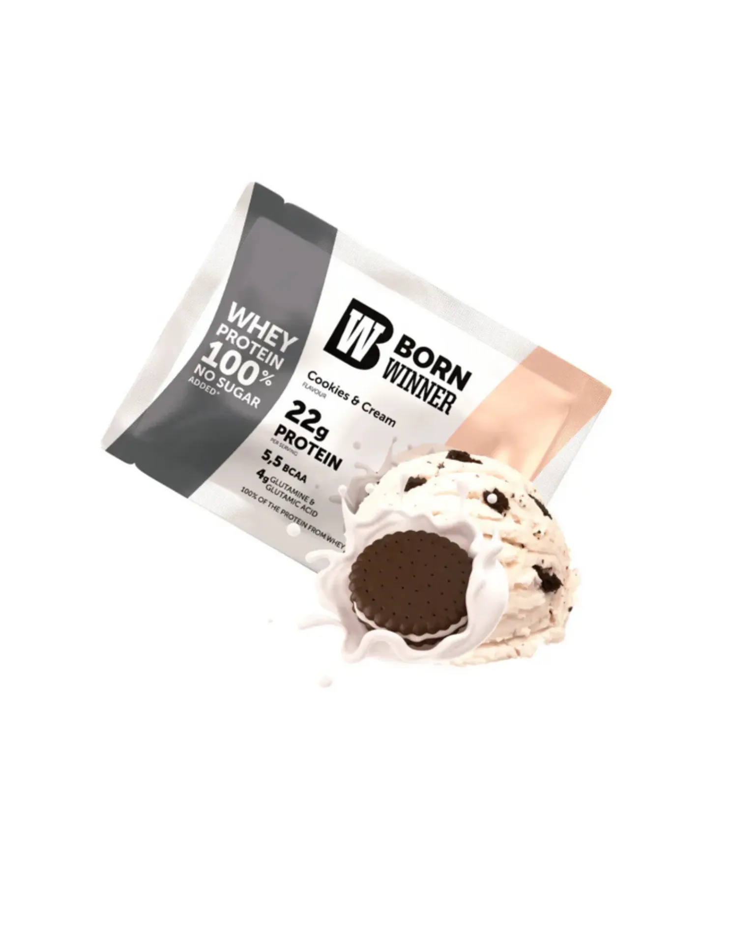 BW WHEY ICE CREAM COOKIES & CREAM 30G