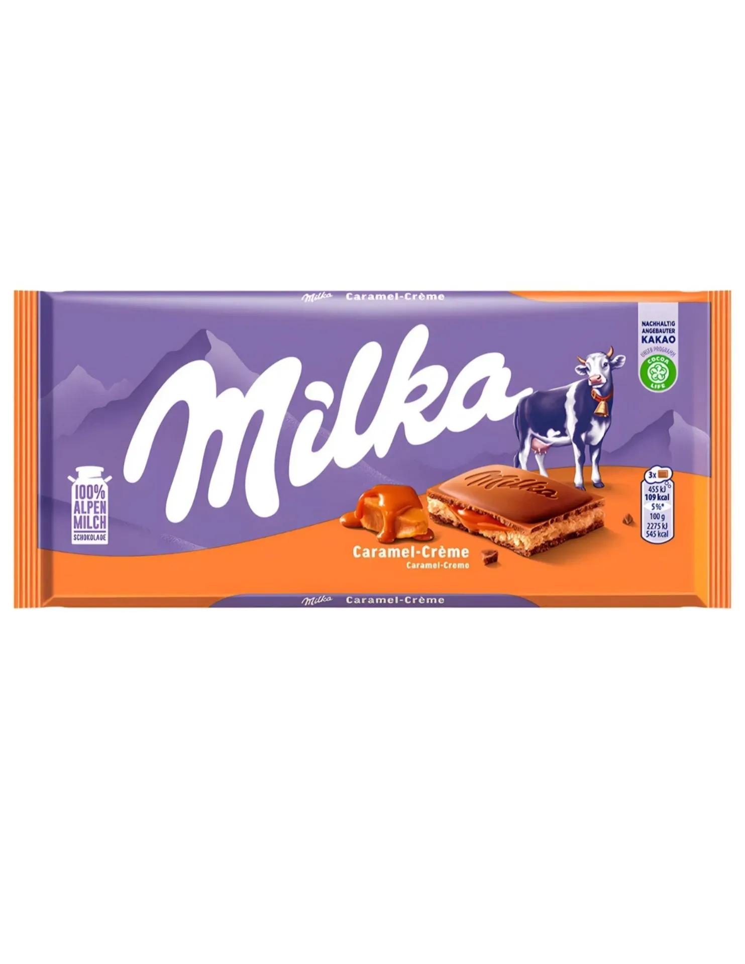 MILKA CREME CARAMEL 100G