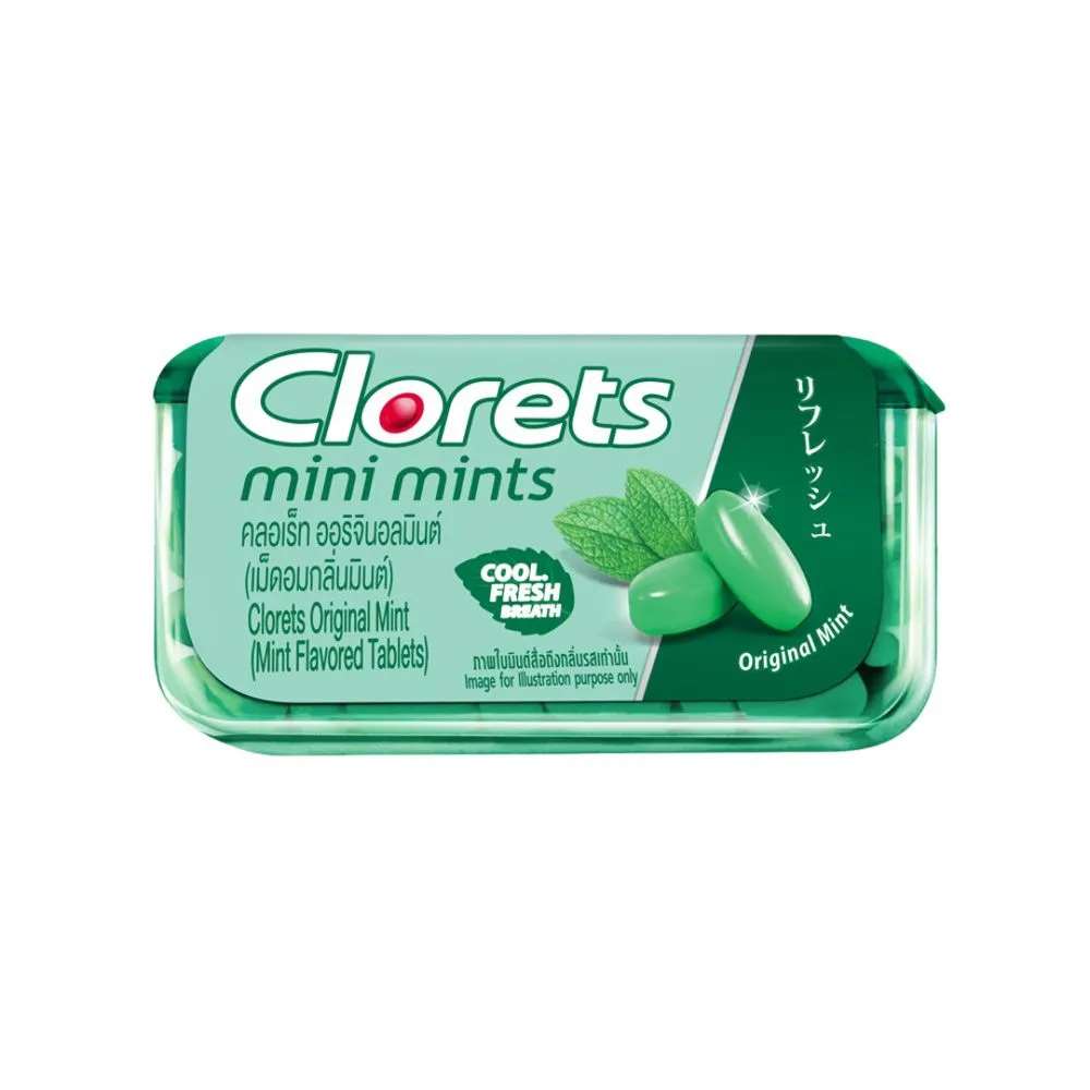[8850338000980/8850338000973] CLORETS MINI MINTS ORIGINAL MINT 11.2G