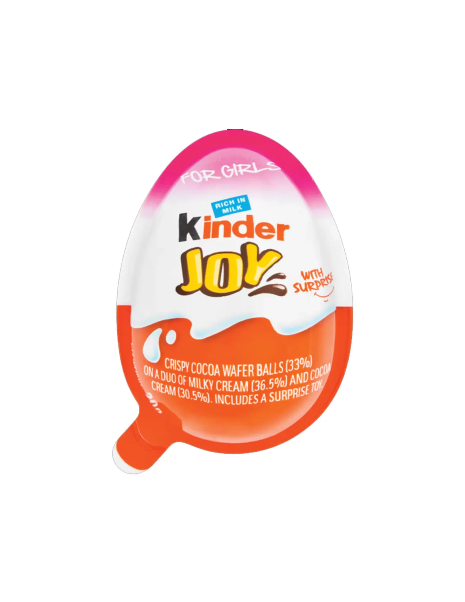 KINDER JOY GIRL V.W.T 20G