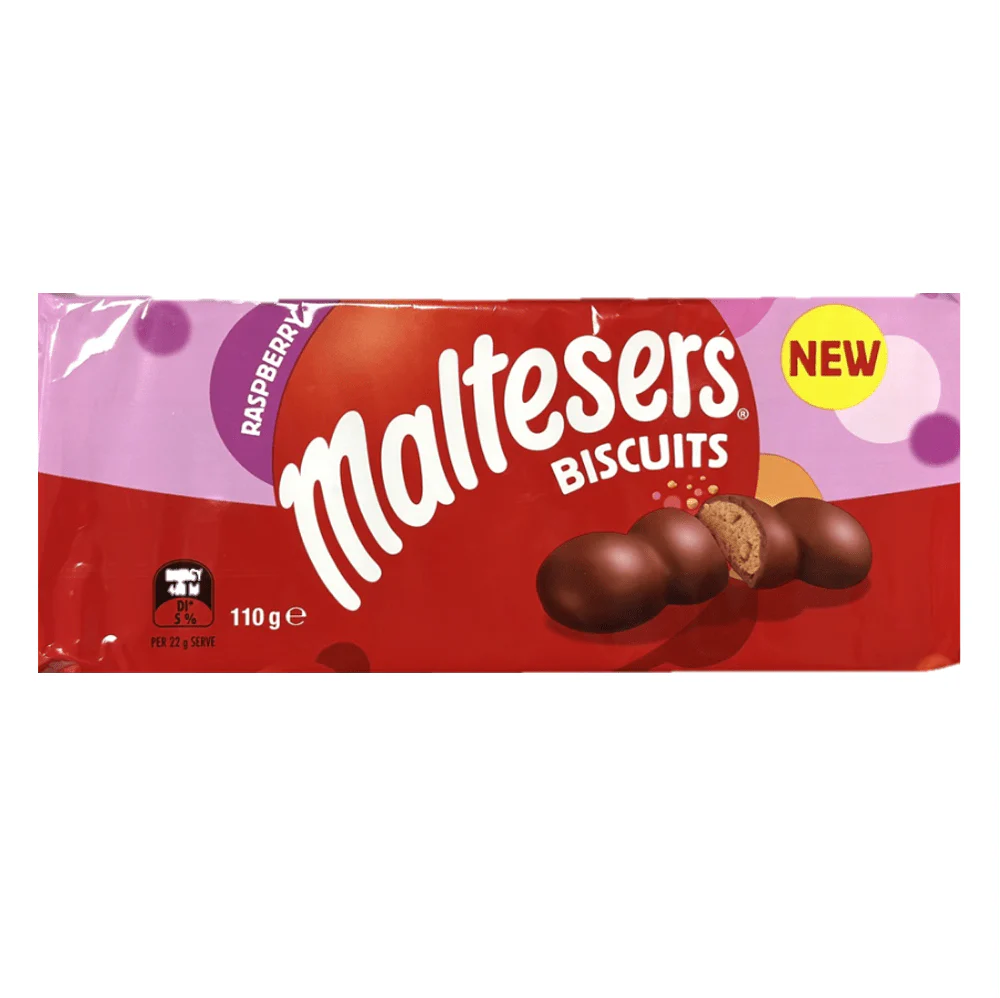 MALTESERS BISCUIT RASPBERRY 110G
